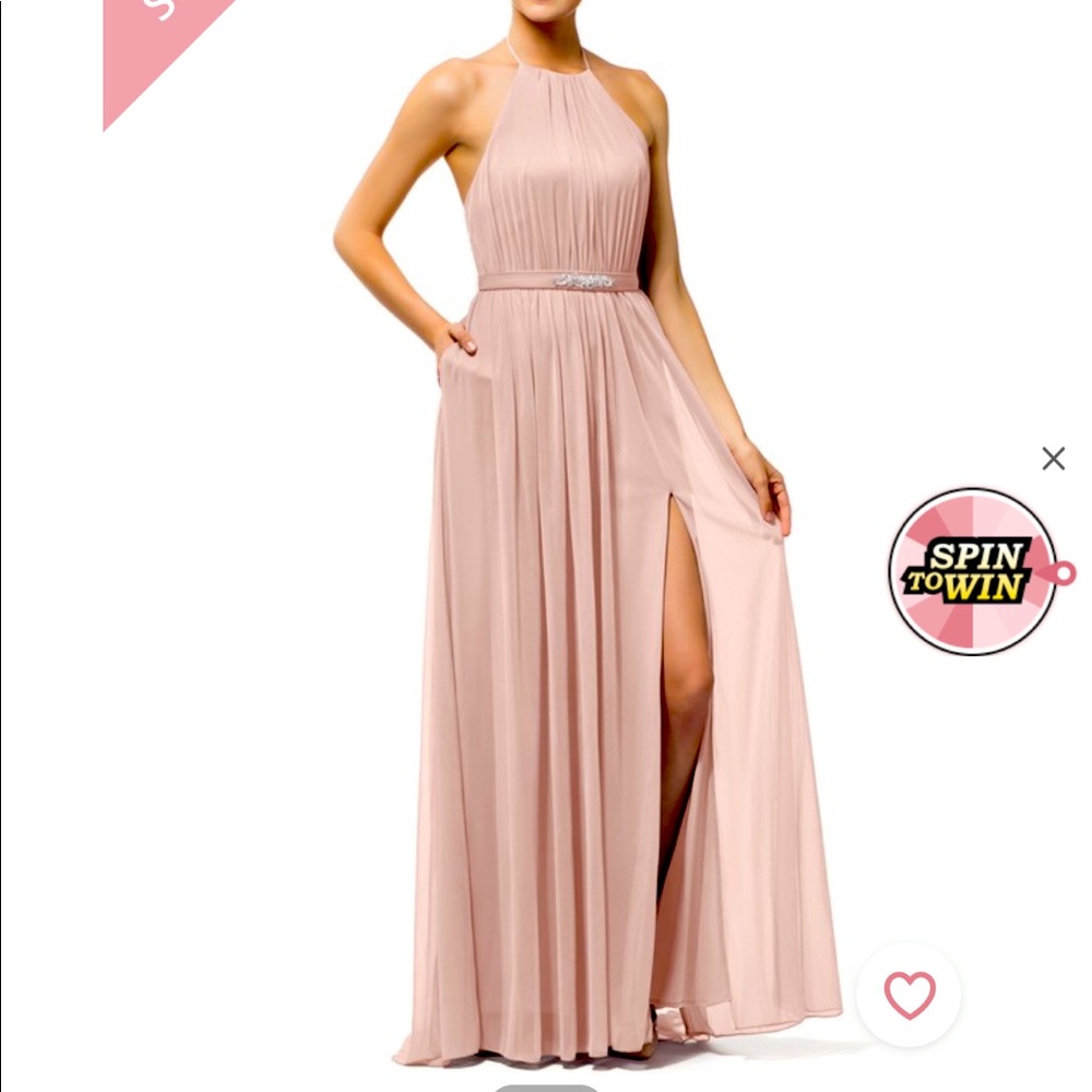 Dusty Rose Bridesmaid Dress